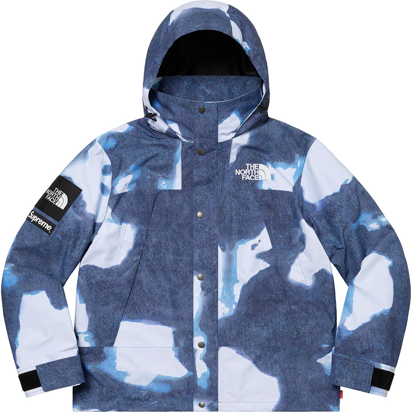 Supreme®/The North Face® Bleached Denim Print Mountain Jacket view 6